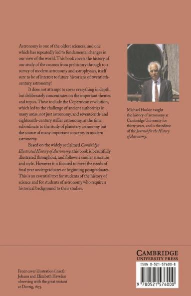 The Cambridge Concise History of Astronomy