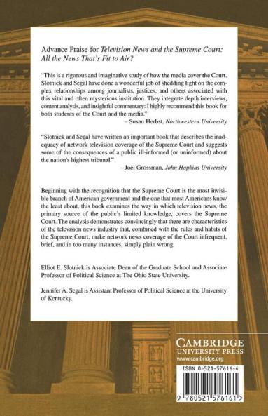 Television News and the Supreme Court