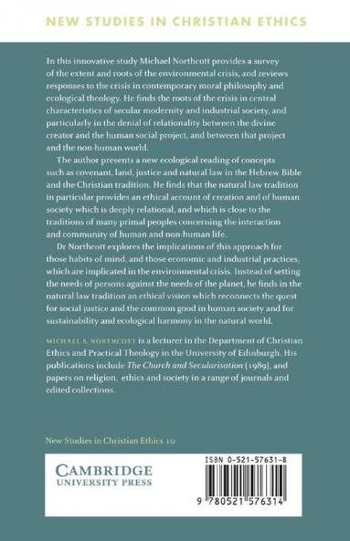 The Environment and Christian Ethics