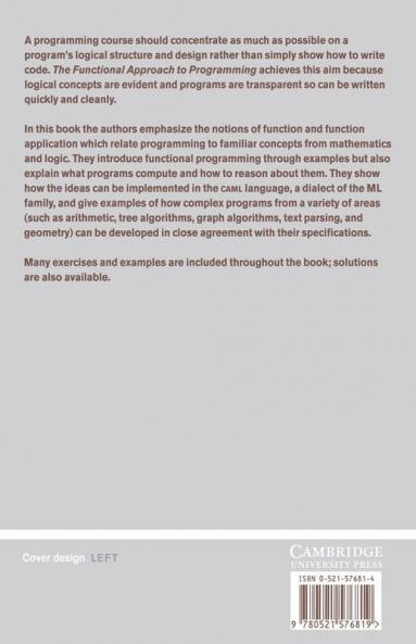 The Functional Approach to Programming