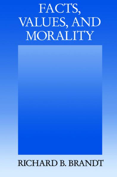Facts Values and Morality