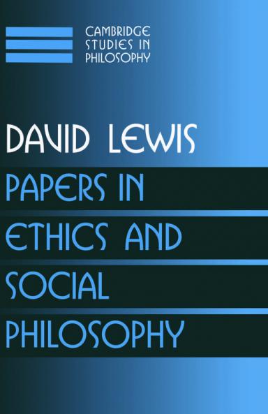Papers in Ethics and Social Philosophy