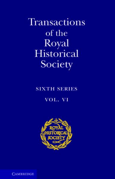 Transactions of the Royal Historical Society