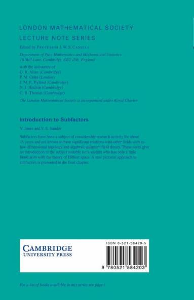 Introduction to Subfactors