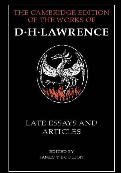 D. H. Lawrence