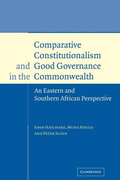 Comparative Constitutionalism and Good Governance in the Commonwealth
