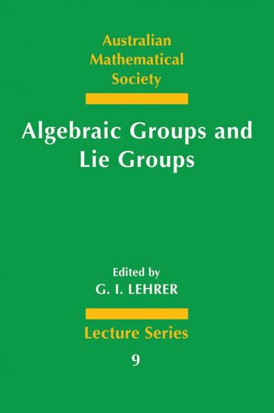 Algebraic Groups and Lie Groups