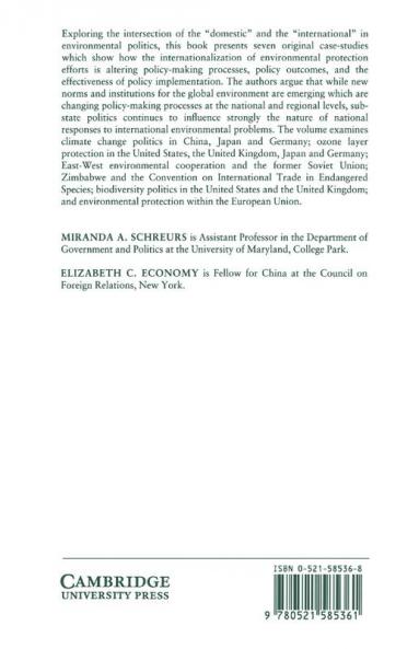 The Internationalization of Environmental Protection