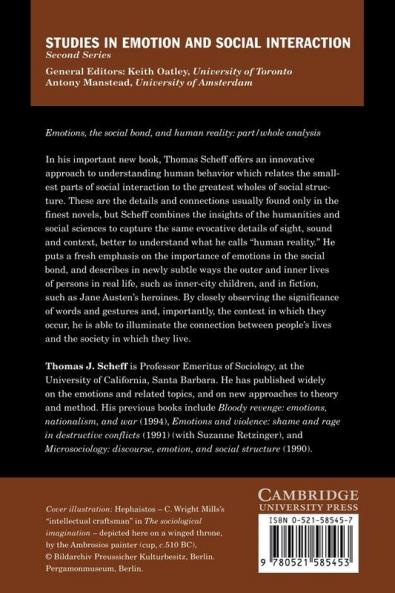 Emotions the Social Bond and Human Reality