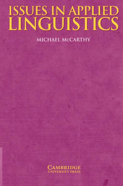 Issues in Applied Linguistics