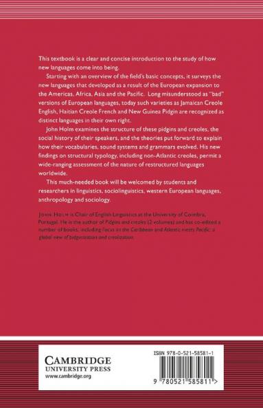 An Introduction to Pidgins and Creoles