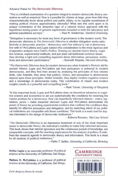 The Democratic Dilemma