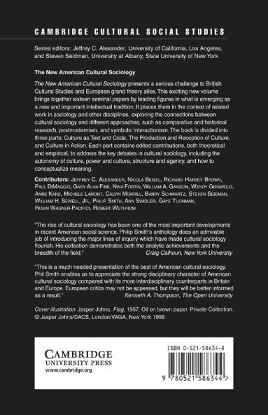 The New American Cultural Sociology