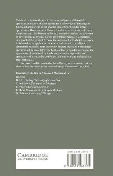 Spectral Theory and Differential Operators