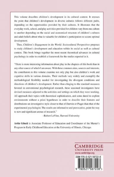 Children's Engagement in the World