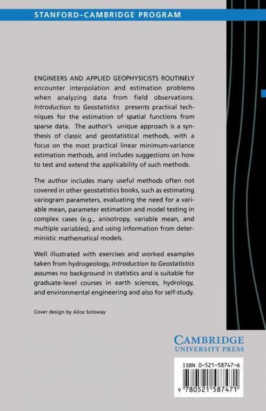 Introduction to Geostatistics