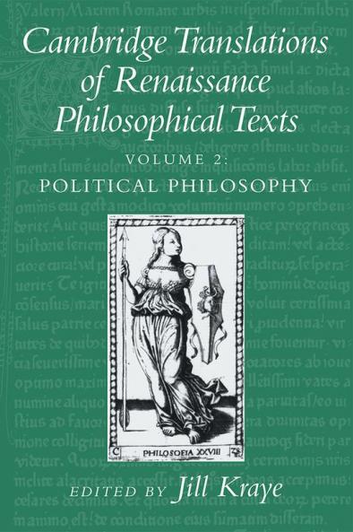 Cambridge Translations of Renaissance Philosophical Texts Volume II
