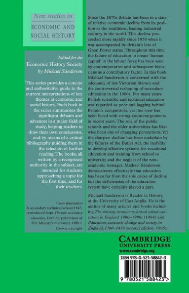 Education and Economic Decline in Britain 1870 to the 1990s