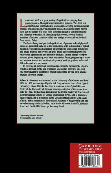 The Art and Science of Optical Design