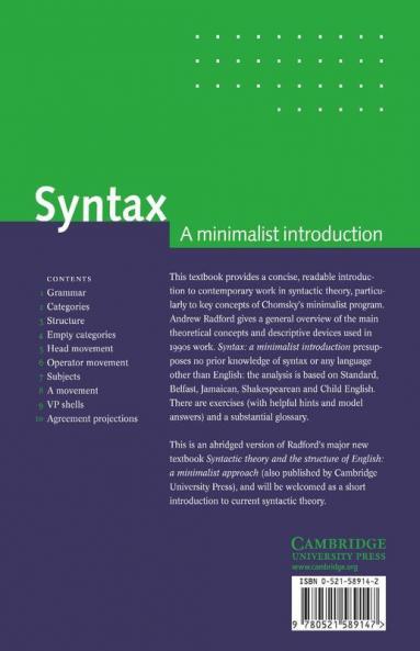 Syntax