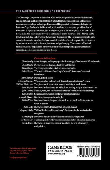 The Cambridge Companion to Beethoven