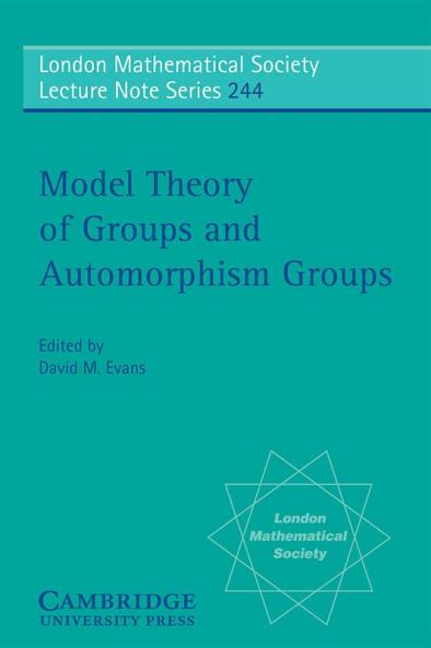 Model Theory of Groups and Automorphism Groups