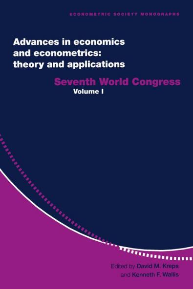 Advances in Economics and Econometrics