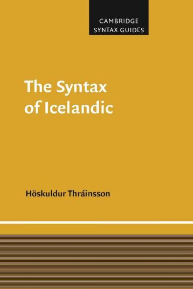 The Syntax of Icelandic