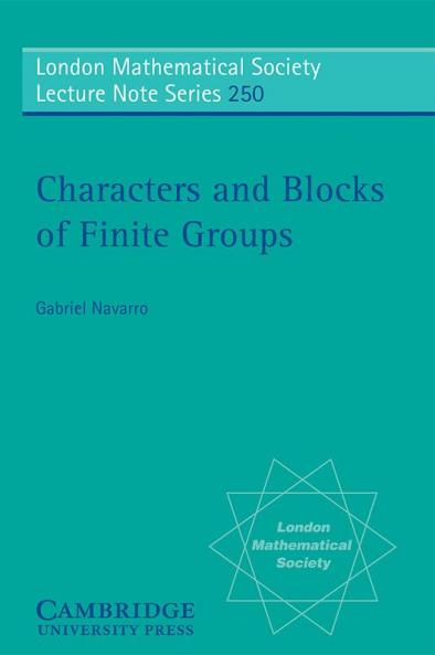 Characters and Blocks of Finite Groups