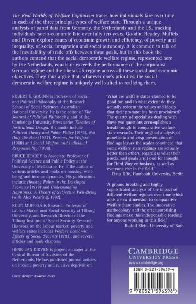 The Real Worlds of Welfare Capitalism