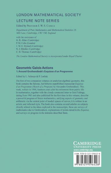 Geometric Galois Actions
