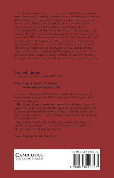 Introduction to Geometric Probability