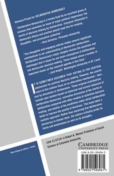 Deliberative Democracy