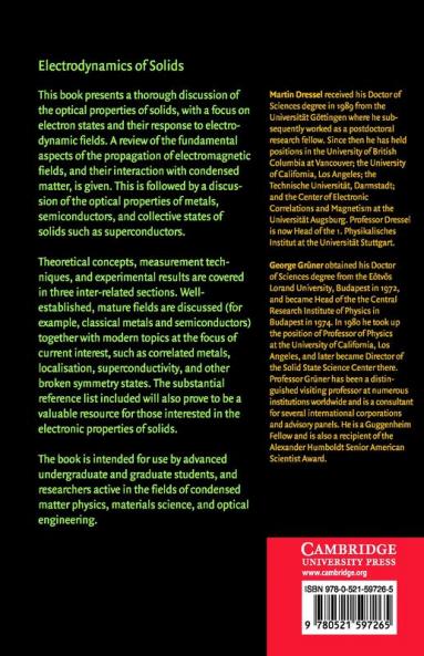 Electrodynamics of Solids