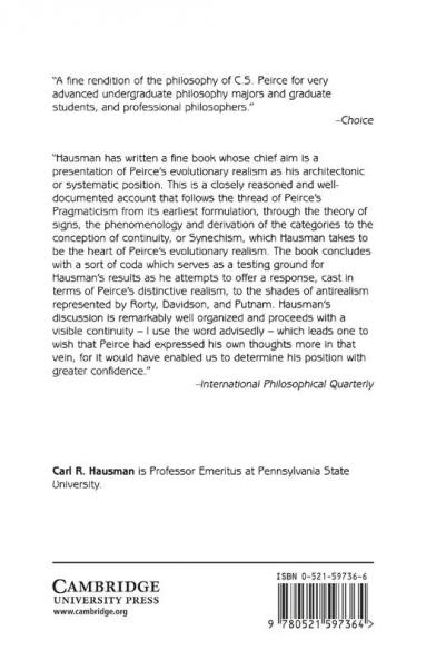 Charles S. Peirce's Evolutionary Philosophy