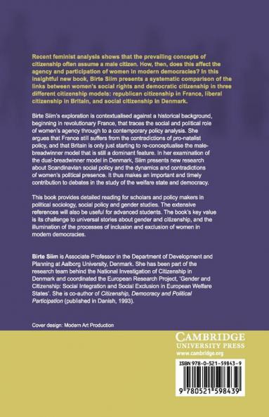 Gender and Citizenship