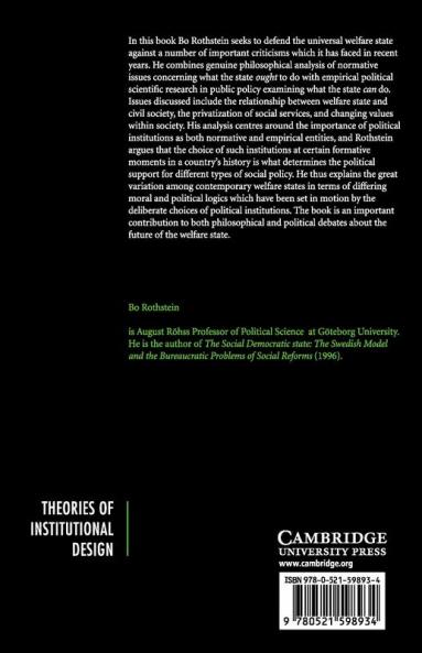 Just Institutions Matter