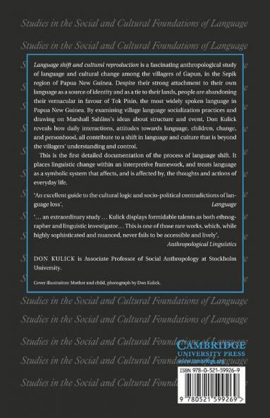 Language Shift and Cultural Reproduction