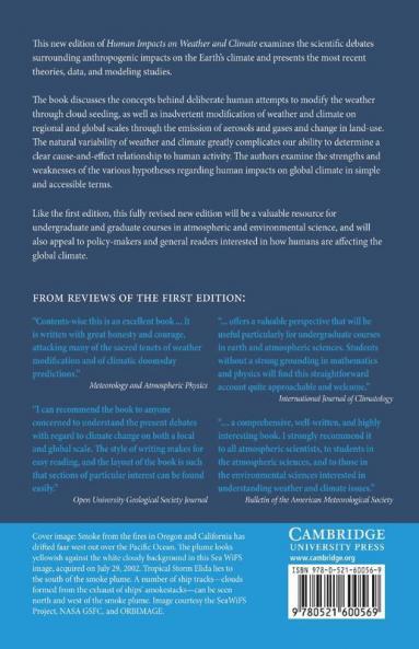 Human Impacts on Weather and Climate