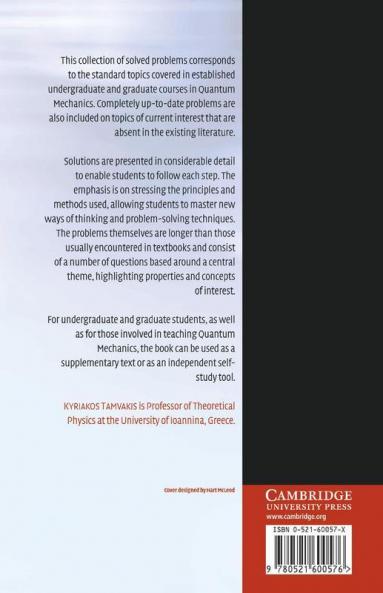 Problems and Solutions in Quantum Mechanics