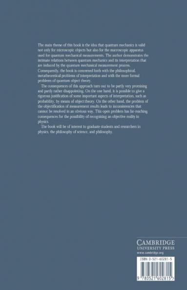 The Interpretation of Quantum Mechanics and the Measurement Process