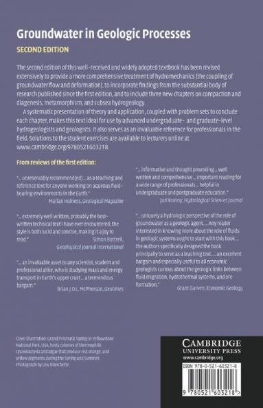 Groundwater in Geologic Processes