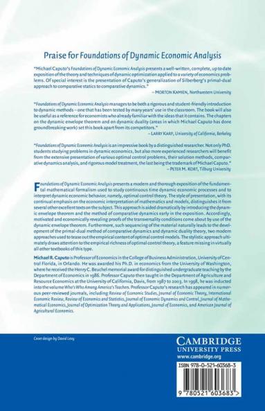 Foundations Dynamic Economic Anly