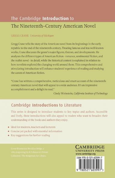The Cambridge Introduction to the Nineteenth-Century American Novel