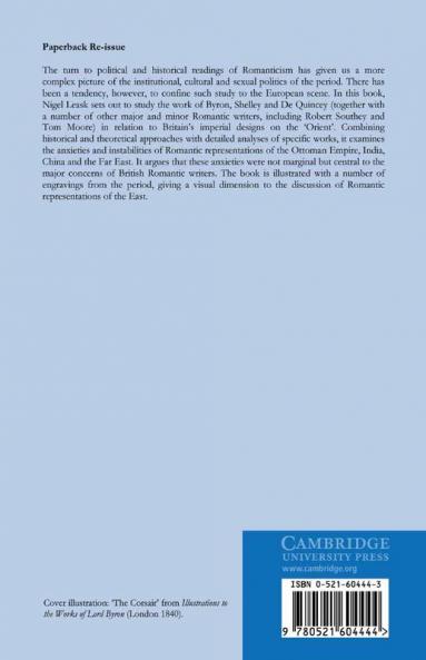 British Romantic Writers and the East