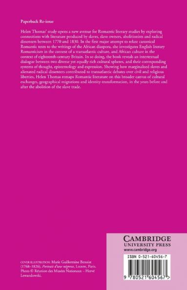 Romanticism and Slave Narratives