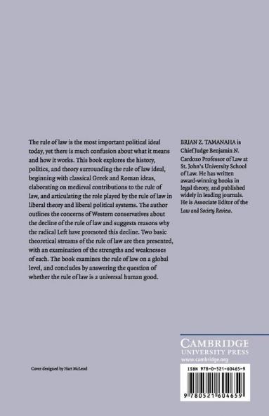 On the Rule of Law