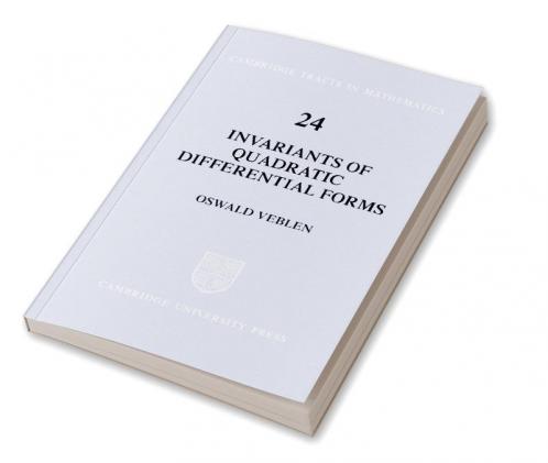 Invariants of Quadratic Differential Forms