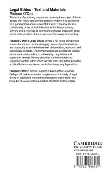 Legal Ethics