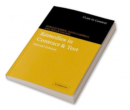 Remedies in Contract and Tort
